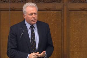 James Sunderland MP speaking in the House of Commons