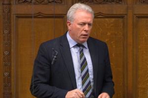 James Sunderland MP speaking in the House of Commons