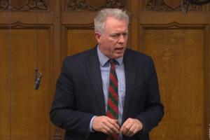 James Sunderland MP speaking in the House of Commons