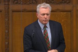 James Sunderland MP speaking in the House of Commons