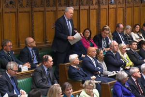 James Sunderland MP speaking in the House of Commons