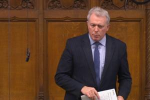 James Sunderland MP speaking in the House of Commons
