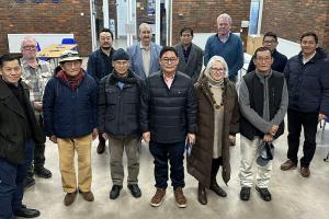 James Sunderland MP with members of the Bracknell and Sandhurst Nepalese communities