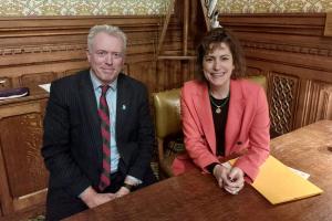 James Sunderland MP and Victoria Atkins MP