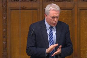 James Sunderland MP speaking in the House of Commons