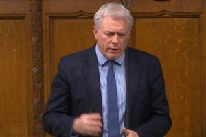 James Sunderland MP speaking in the House of Commons