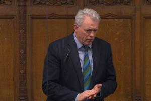 James Sunderland MP speaking in the House of Commons