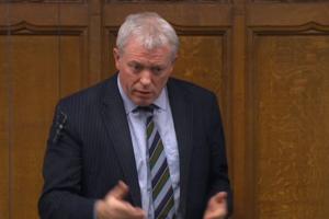 James Sunderland MP speaking in the House of Commons