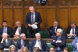 James Sunderland MP speaking in the House of Commons