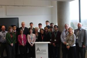 James Sunderland MP visits Activate Learning, Bracknell and Wokingham College