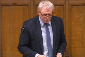 James Sunderland MP speaking in the House of Commons