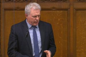 James Sunderland MP speaking in the House of Commons