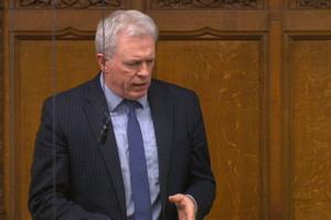 James Sunderland MP speaking in the House of Commons