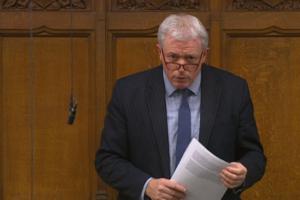 James Sunderland MP speaking in the House of Commons