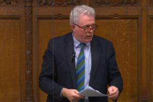 James Sunderland MP speaking in the House of Commons