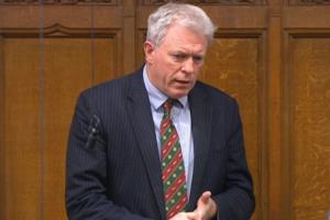 James Sunderland MP speaking in the House of Commons