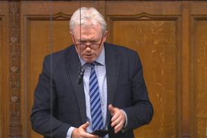James Sunderland MP speaking in the House of Commons
