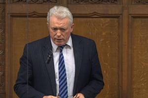 James Sunderland MP speaking in the House of Commons