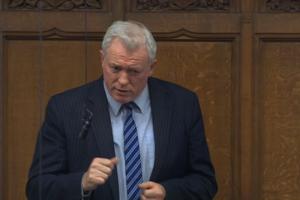 James Sunderland MP speaking in the House of Commons