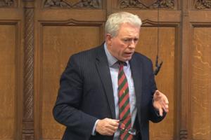 James Sunderland MP speaking in the House of Commons