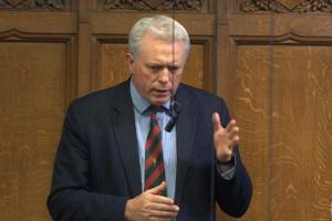 James Sunderland MP speaking in the House of Commons
